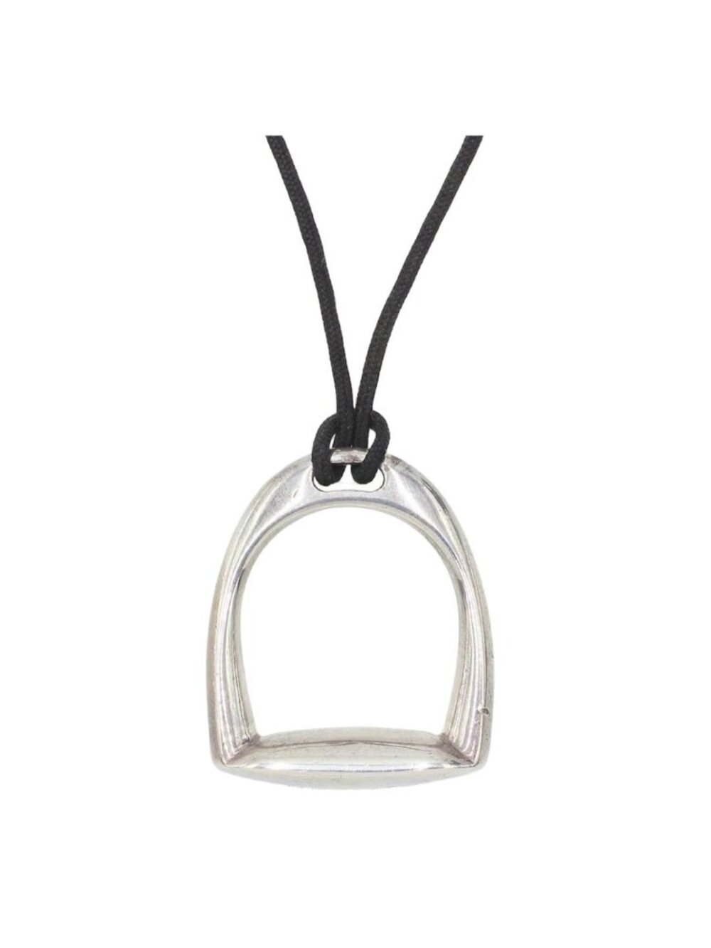 Hermes Stirrup Motif Horse Tack Code Necklace